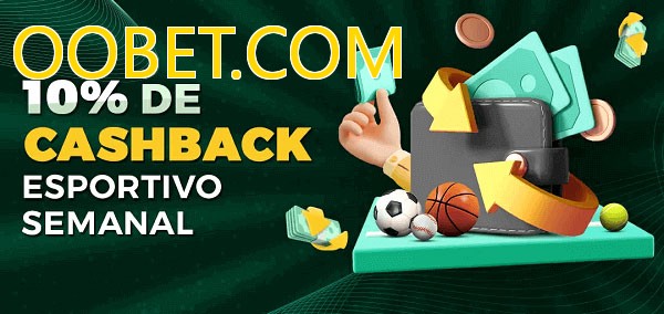 10% de bônus de cashback na OOBET.COM